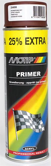 Primer Spray Motip - rød , 500 ml.