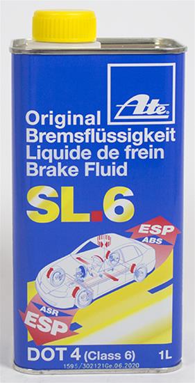 Ate Bremsevæske DOT 4 SL6 (1 liter)