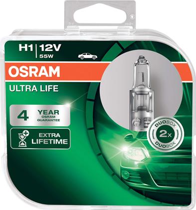 Osram UltraLife H1, 2 stk