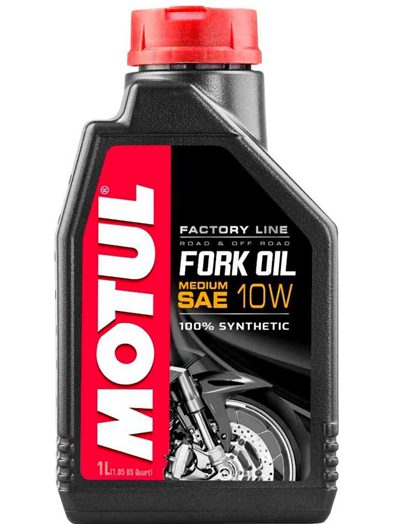 Motul Forgaffel Olie, SAE 10W, 1 liter