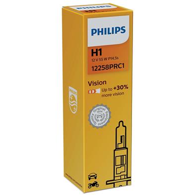 Philips Vision H1 + 30% mere lys