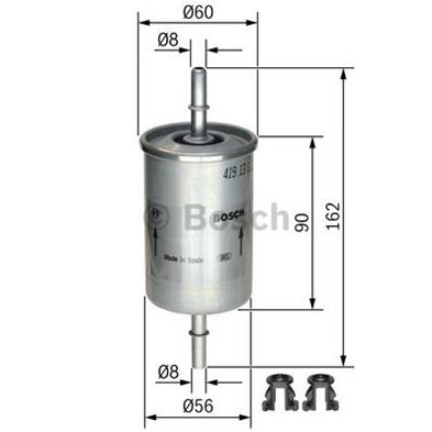 Bosch Brændstoffilter 0 450 905 273 (F 5273)