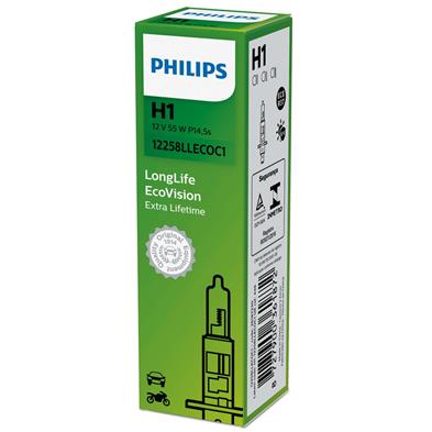 Philips LongLife EcoVision H1 (1 stk)