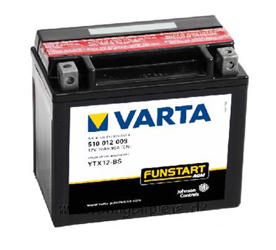 VARTA Funstart AGM 12_Volt - 10 AH - 510012 / YTX12-BS