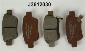 Bremseklodser J3612030, bag