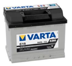 Bilbatteri Varta D43 60 amp (560 127 054)