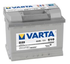 Bilbatteri Varta D39 63 amp (563 401 061 3162)