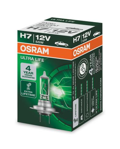 Osram UltraLife H7, 1 stk