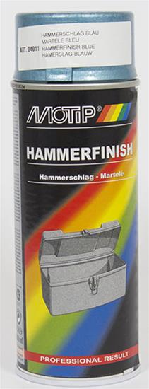 Motip Hammerlak spray, Blå, 400 ml