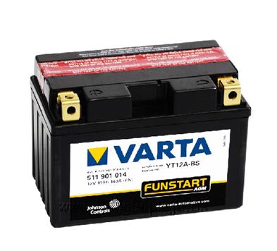VARTA Funstart AGM 12_Volt - 11 AH - 511901 / YT12A-BS