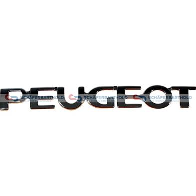 Bagklapemblem Peugeot 8663.XT , 1 stk