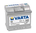 Bilbatteri Varta C6 52 amp (552 401 052 3162)