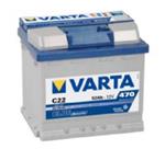 Bilbatteri Varta C22 52 amp (552 400 047 3132)