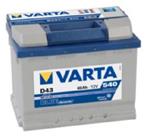 Bilbatteri Varta D43 60 amp (560 127 054 3132)