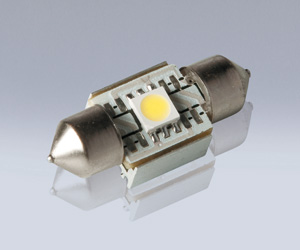 LED pære Pinol 31 mm diode, 12 volt - køb