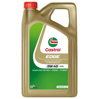 Motorolie Castrol Edge Titanium (FST) 0W40 A3/B4 5 ltr