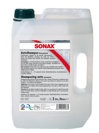 SONAX GlansShampoo Koncentrat, 5 ltr