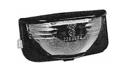 Nummerpladelygte Westfalia