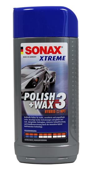 SONAX Xtreme Polish+Wax 3 NanoPro, 500 ml