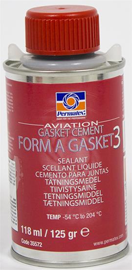 Flydende Pakning Form-A-Gasket, Permatex, 118 ml