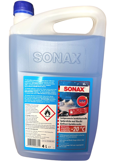 Sonax Sprinklervæske -20 grader, 4L