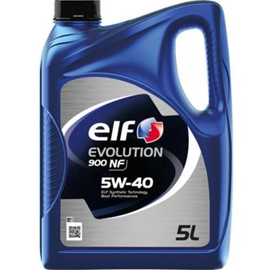 Elf Evolution 5w40 900 NF, 5 ltr