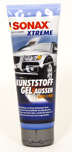SONAX Xtreme Kunststof PlejeGel udvendig NanoPro, 250 ml