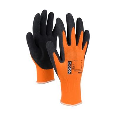 Arbejdshandske, Latexbelagt Mekaniker Orange