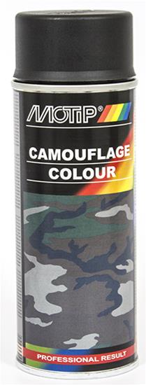 Motip Camouflage Maling RAL 9021 spray, 400 ml