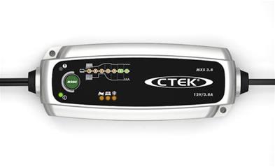 CTEK MXS 3.8, 12 volts elektronisk lader