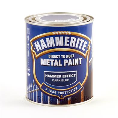 Hammerite Hammerlak Mørkeblå - 250 ml.