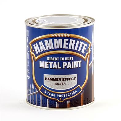 Hammerite Hammerlak Sølv - 250 ml.