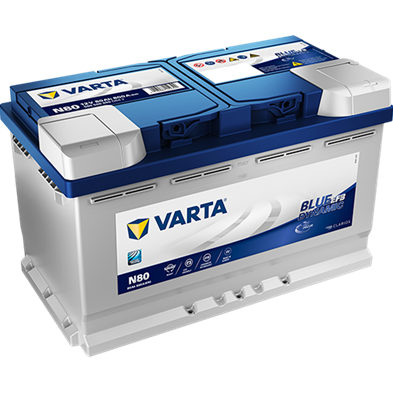 Bilbatteri Varta N80 80 AH ( 580 500 080)