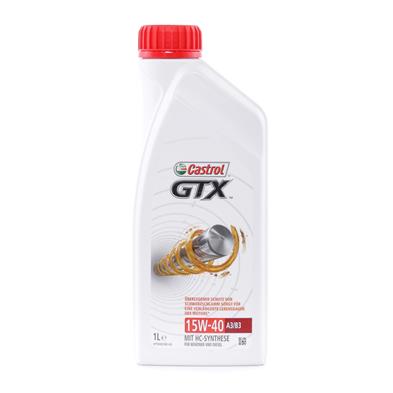 Castrol GTX A3/B3 15w40 1 ltr