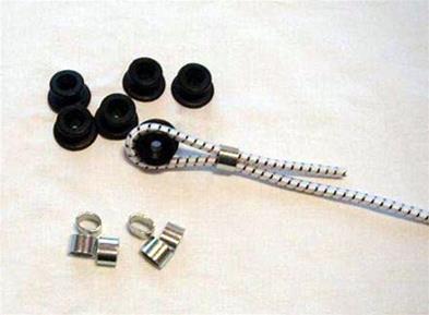 Clips til Elastiksnor 6 mm. - 2 stk.