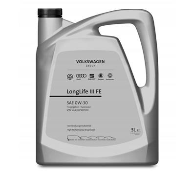 Original VAG Motorolie 0w30 LongLife III FE 5 ltr, GS55545M4EUR