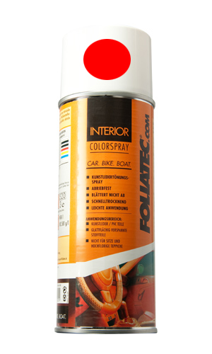 Foliatec Interiør Spray Rød