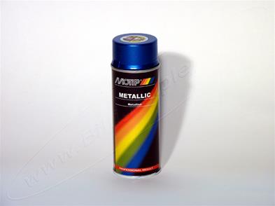 Motip Metallic Effekt Lak Blå, 400 ml.