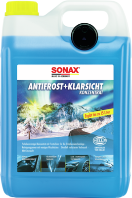 SONAX Antifreeze+Clear View Concentrate 5 ltr