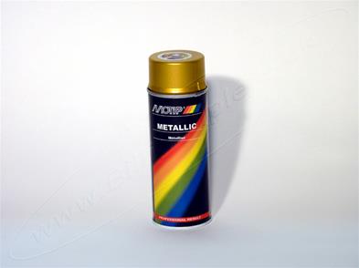 Motip Metallic Effekt Lak Guld, 400 ml.