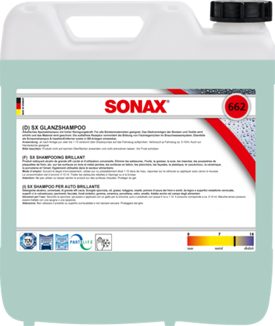 SONAX SX GlansShampoo 10 ltr