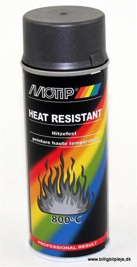 Motip Varmefast Maling Antrasitgrå, 400 ml.
