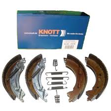 KNOTT 20-2425 Bremsebakke sæt