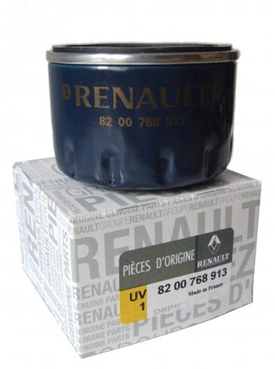 Originalt Renault oliefilter 82 00 768 913
