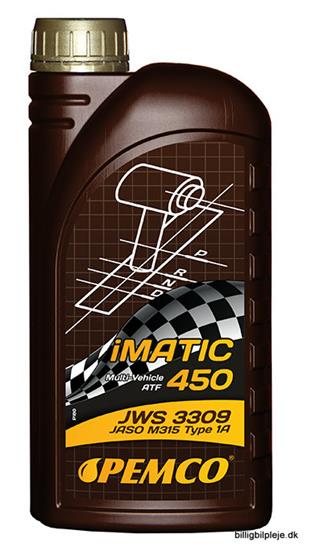 Automatgear olie Pemco iMATIC 450, 1 ltr MultiVehicle ATF