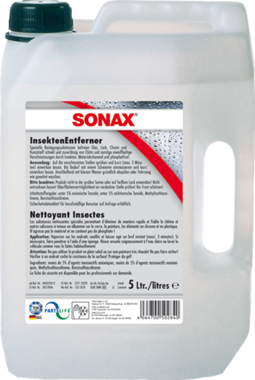 SONAX Xtreme Insektfjerner 5 ltr