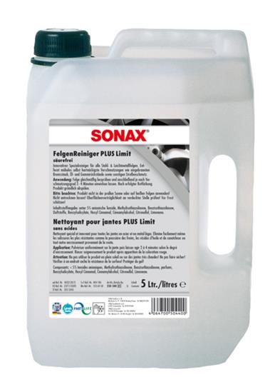 SONAX Profiline fælgrens Plus, 5 ltr / Syre-fri