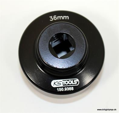 Oliefilternøgle SW 36 mm, 1 stk