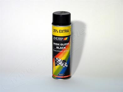 Motip Standard Spraymaling Sort Blank, 500 ml.