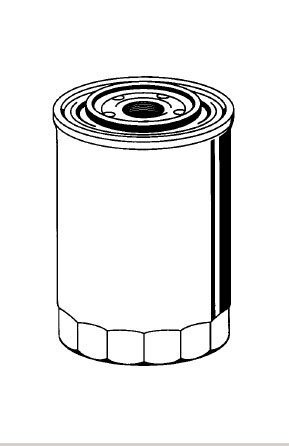 Bosch Oliefilter 0 451 103 366, (P 3366)